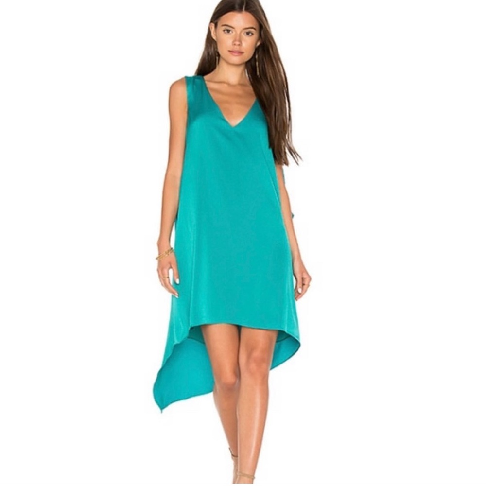 BCBGMAXAZRIA SHANA HIGH LOW DRESS in multiple colors